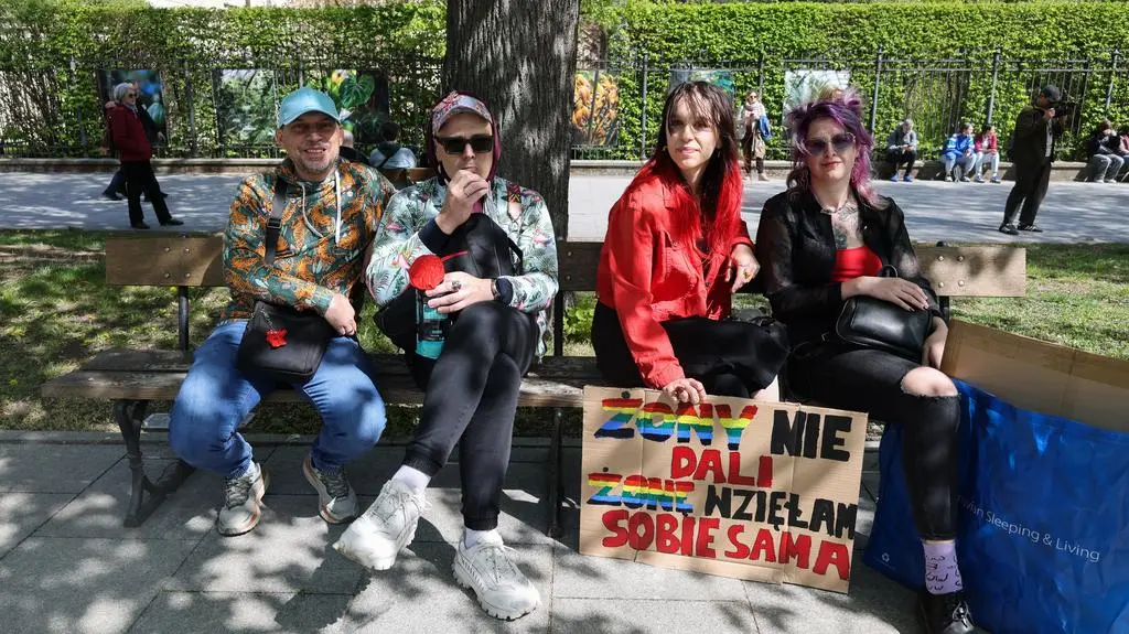 Protest przed KPRM