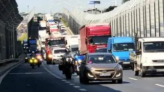 Do wypadku doszło na trasie S8 w kierunku Białegostoku