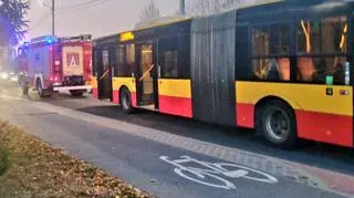 Wypadek w miejscowości Wiązowna 