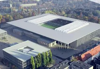 Cztery firmy chcą budować kompleks Polonii. Jest przetarg na budowę hali na Skrze  