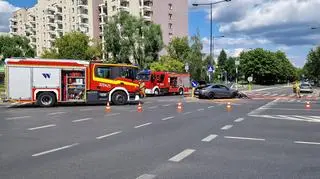 Zderzenie na Wałbrzyskiej 