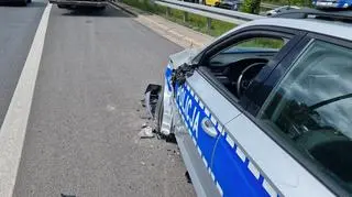 Zderzenie na Wisłostradzie