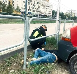 Agresor potrzebował pomocy 