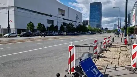 Drogowcy zwężą Marszałkowską przy Złotej