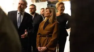 Ołena Zełenska odwiedziła Muzeum Powstania Warszawskiego