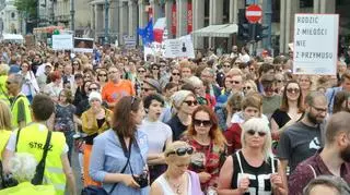 Marsz Godnośc Protest Kobiet