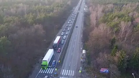 W drodze na Wigilię. Na wylotówkach ciasno, ale spokojnie