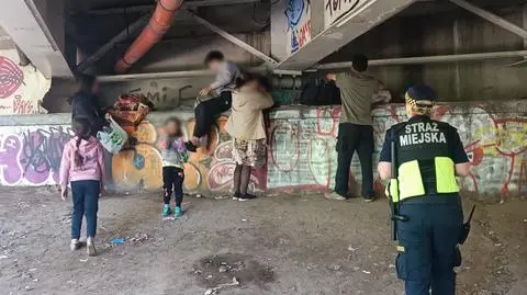 Rodzinie pomogli strażnicy miejscy 