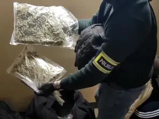 Policjanci zabezpieczyli narkotyki