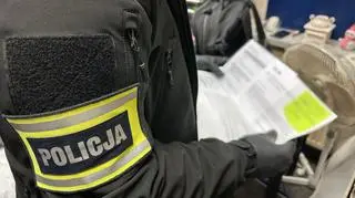 W lokalu policjanci zabezpieczyli m.in. dokumenty