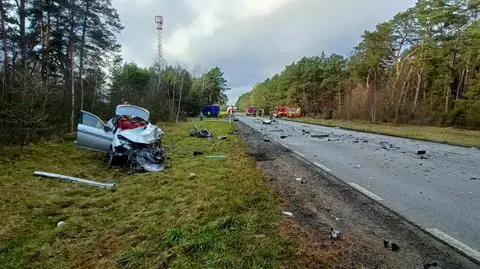 Wypadek w miejscowości Sielc