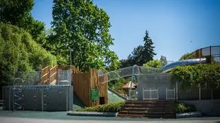 Plac zabaw w parku Ujazdowskim został otwarty