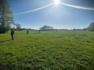 Policja podczas poszukiwań 16-letniej Mai z Mławy 