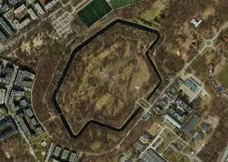 Fort Bema - widok z góry