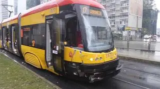 Zderzenie z tramwajem