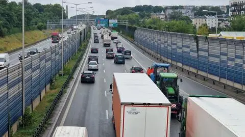 Korek na trasie S8