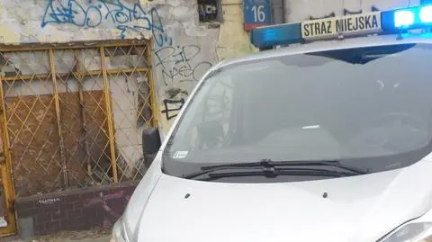 Interwencja służb na ulicy Targowej