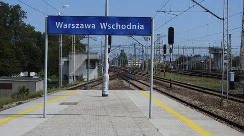 Kolejarze przymierzają się do remontu stacji Warszawa Wschodnia. Terminy