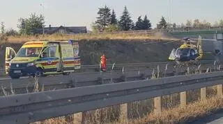 Wypadek na S8
