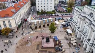 Makieta sklepu Wokulskiego na Krakowskim Przedmieściu