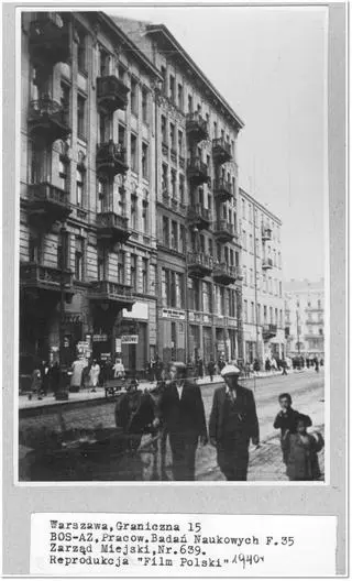 Kamienice przy Granicznej 13, 15, 17