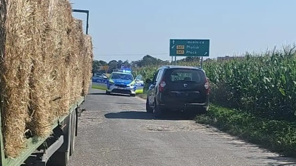 Jechał slalomem, po drodze wyrzucił butelkę