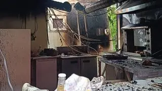 Pruszków ul. Kościuszki. Wybuch w lokalu z kurczakami