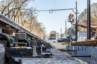 Budowa linii tramwajowej na Rakowieckiej