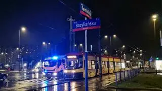 Rowerzystka potrącona przez tramwaj