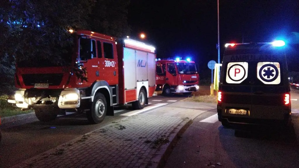 Zderzyli się z łosiem. Kierowca nie żyje, trzy nastolatki trafiły do szpitala