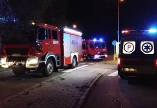 Zderzyli się z łosiem. Kierowca nie żyje, trzy nastolatki trafiły do szpitala