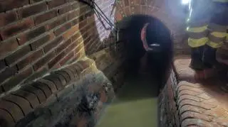 Komora burzowa kanału pod Krakowskim Przedmieściem