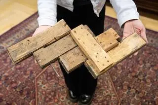 Odkrycia w kamienicy na Saskiej Kępie 