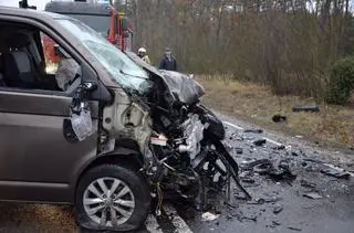 Wypadek w miejscowości Cyganówka