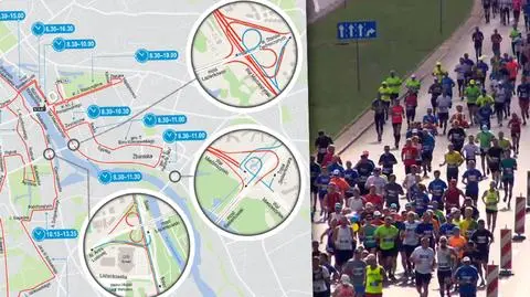 Nowa trasa, spore utrudnienia. W niedzielę maraton