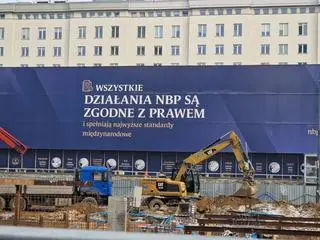 Bilbordy na Narodowym Banku Polskim 