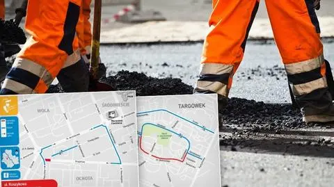 Nowy asfalt na Targówku i sygnalizacja w centrum. Weekendowe utrudnienia