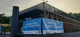 Punkt szczepień na Bulwarach Wiślanych