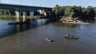 Ruszyła budowa mostu pontonowego na Wiśle