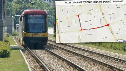 Kasprzaka znów bez tramwajów. Przez dwa lata. Budują metro