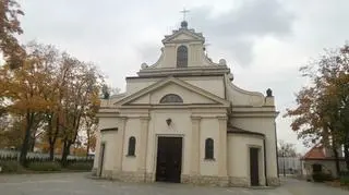 Odkrycie w skarpie pod kościołem