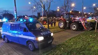 Protest rolników w Warszawie