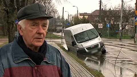 "Samochody wpadają do rowu, bo nie widać drogi"