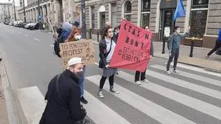 Protest na Marszałkowskiej