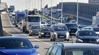 Korek na trasie S8