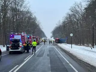 Zderzenie na drodze wojewódzkiej numer 630