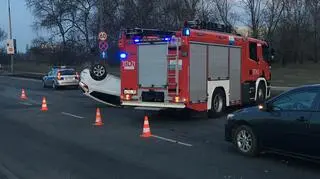 Zderzenie w Dolinie Służewieckiej