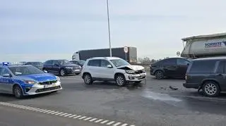Zderzenie na S7