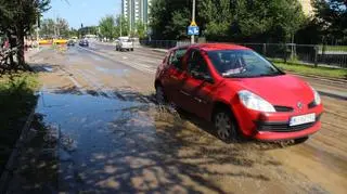 Awaria wodociągowa na Bródnie