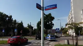 Wypadek z udziałem motocyklisty